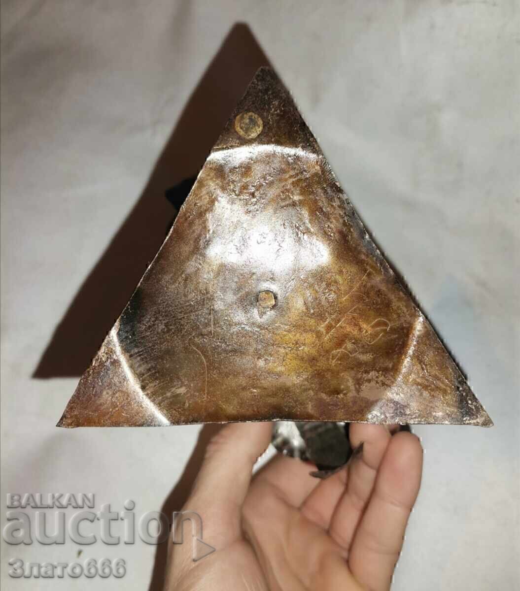 Livrarea Sfeșnic vechi din metal - dublu