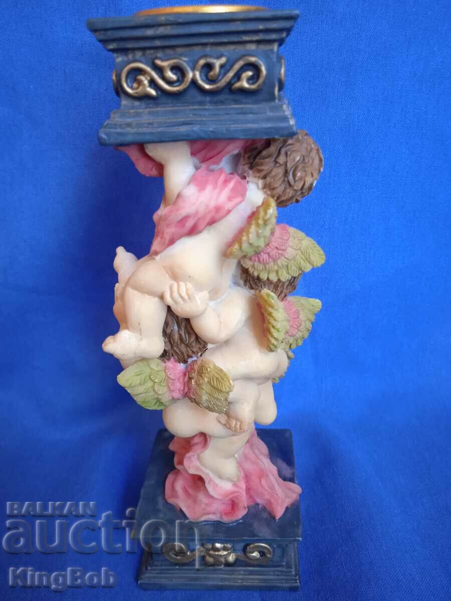 Аукцион ИЗЯЩЕН ВИНТИДЖ СВЕЩНИК "АНГЕЛЧЕТА" Аукцион ИЗЯЩЕН ВИНТИДЖ СВЕЩНИК "АНГЕЛЧЕТА"