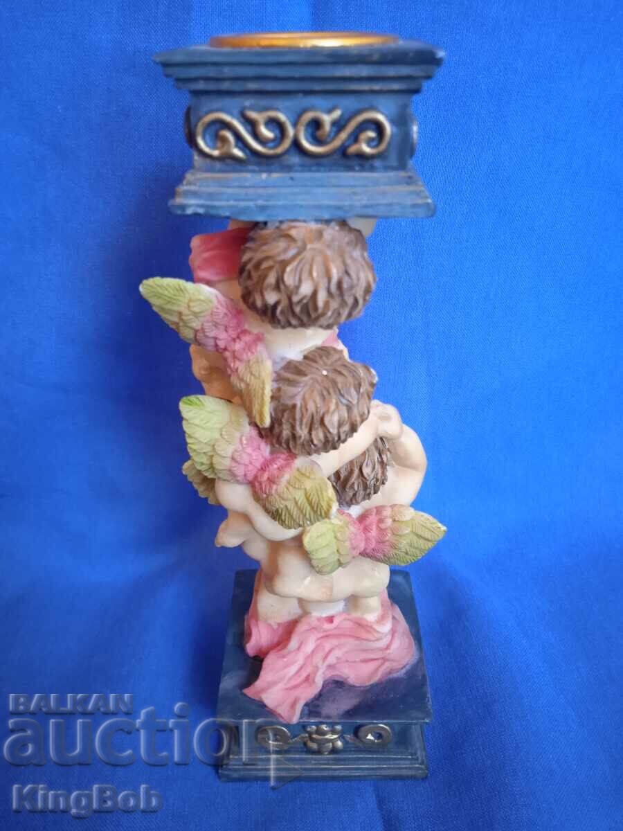 Доставка на ИЗЯЩЕН ВИНТИДЖ СВЕЩНИК "АНГЕЛЧЕТА" Доставка на ИЗЯЩЕН ВИНТИДЖ СВЕЩНИК "АНГЕЛЧЕТА"