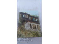 Пощенска картичка Созопол Стара къща 1986