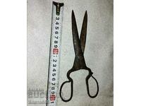 Very old forged scissors