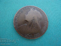 England 1 Penny 1897