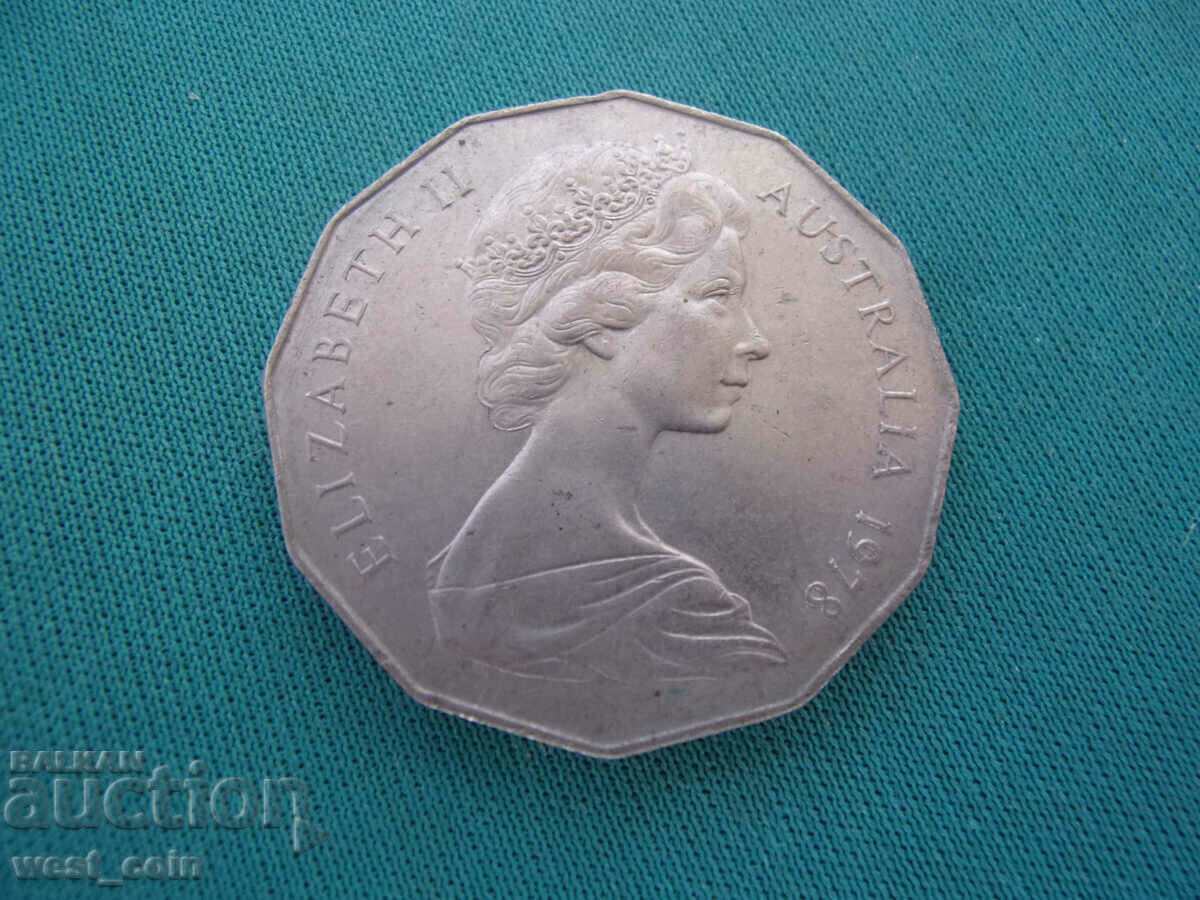 Австралия  50  Цента  1978 с цена € 2.56 | 5.01 лв.
