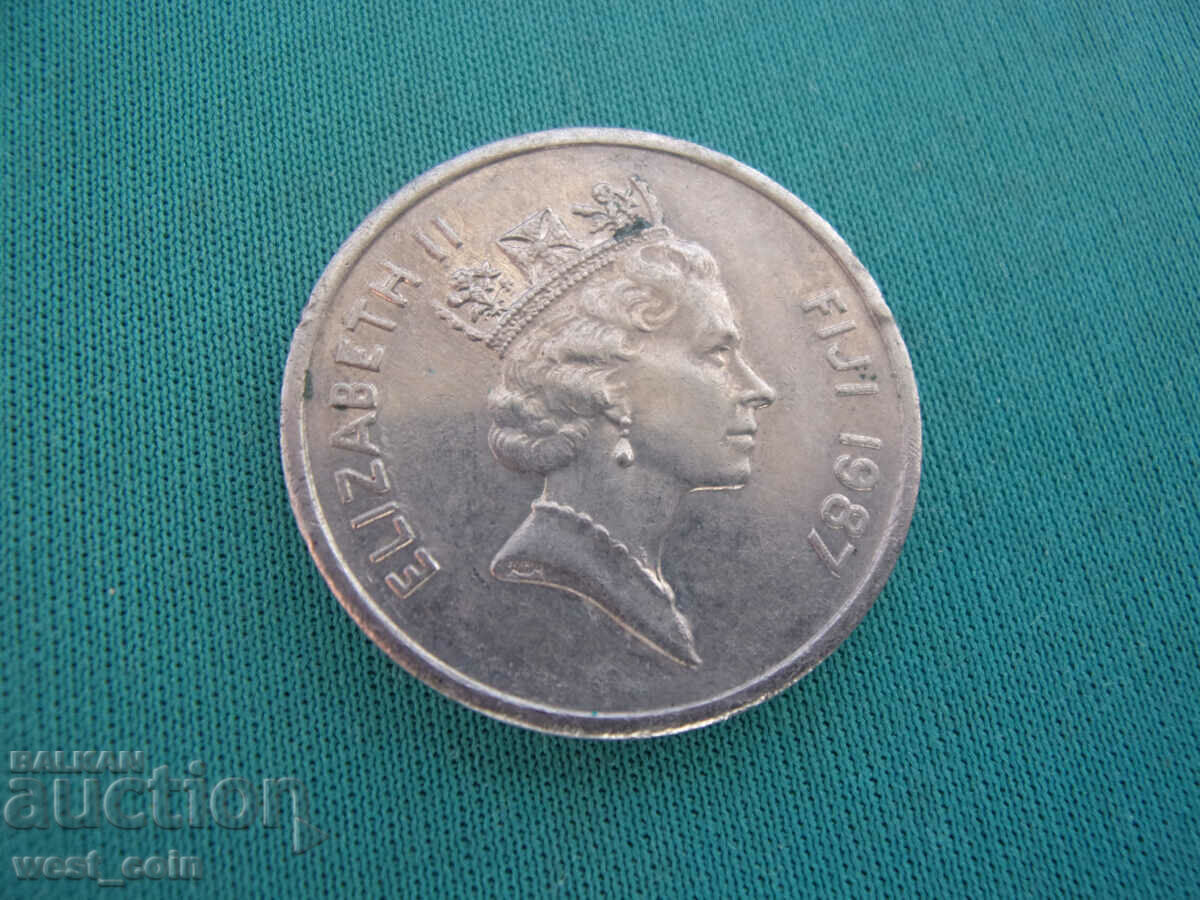 Фиджи  20  Цента  1987 с цена € 2.56 | 5.01 лв.