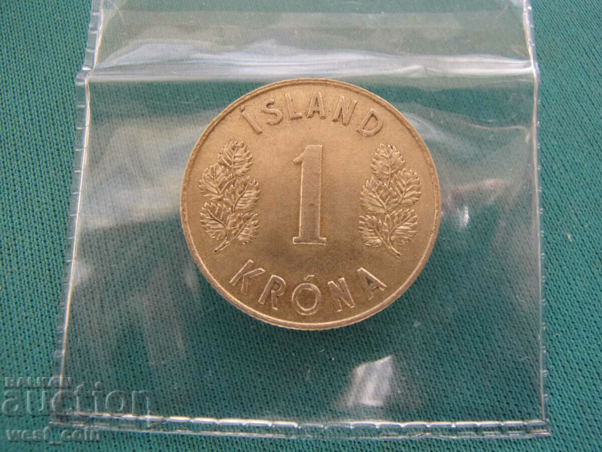 Iceland 1 Krona 1946