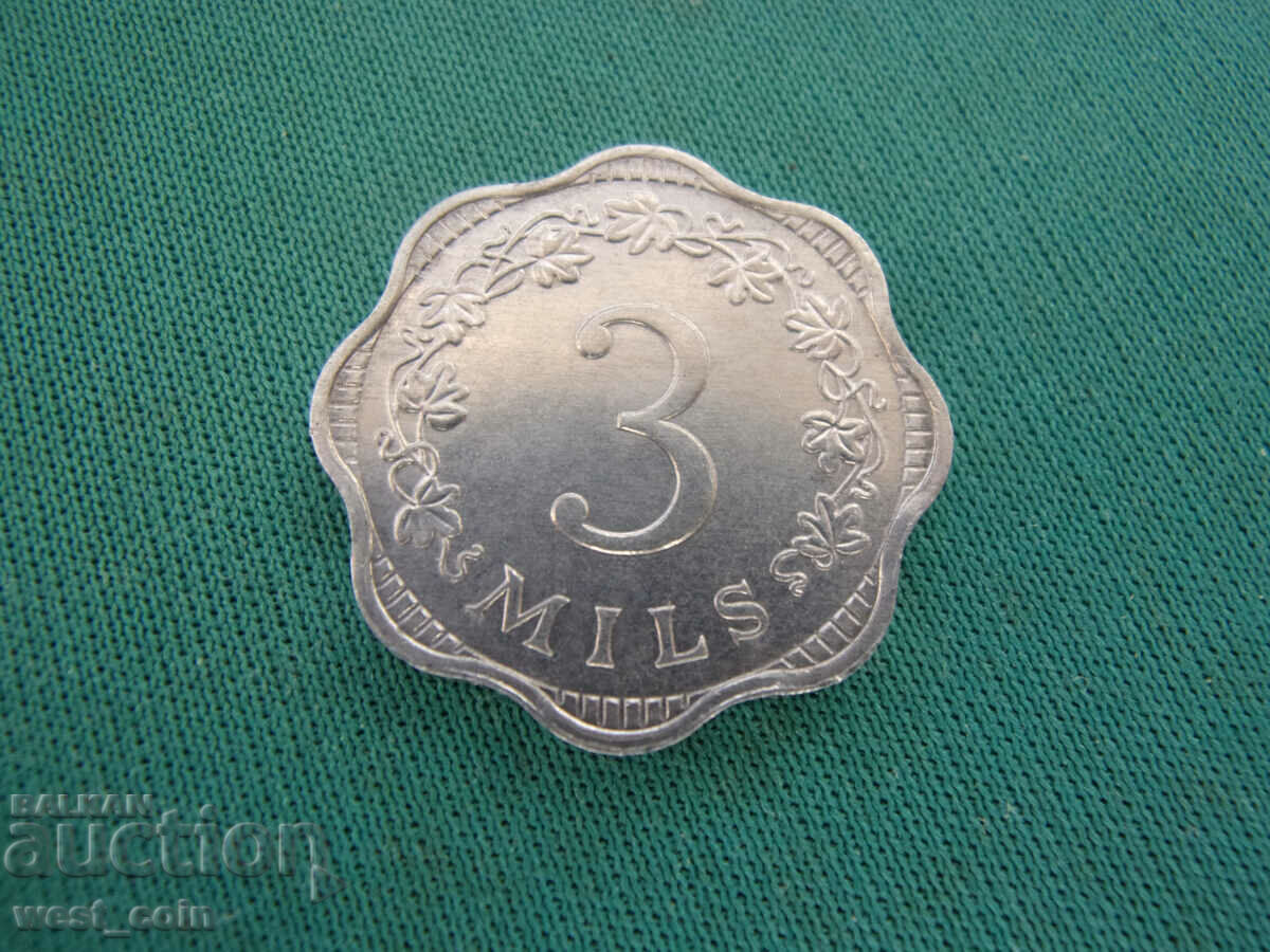 Малта  3  Мил  1972 с цена € 3.58 | 7.00 лв.