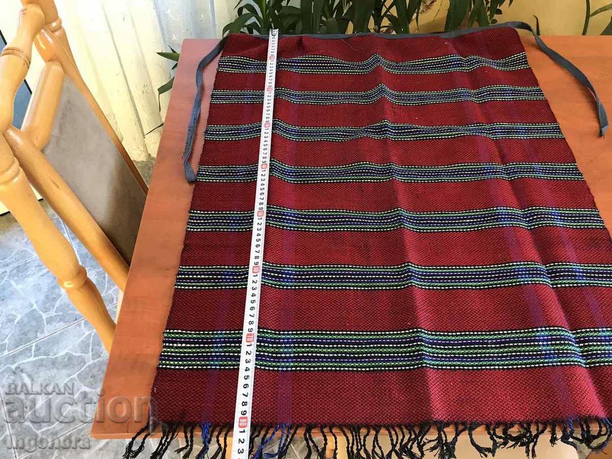 APRON WOOL AND COTTON WOVEN ANTIQUE ETHNIC NEW LARGE with price 45.00 BGN | € 23.01 APRON WOOL AND COTTON WOVEN ANTIQUE ETHNIC NEW LARGE with price 45.00 BGN | € 23.01