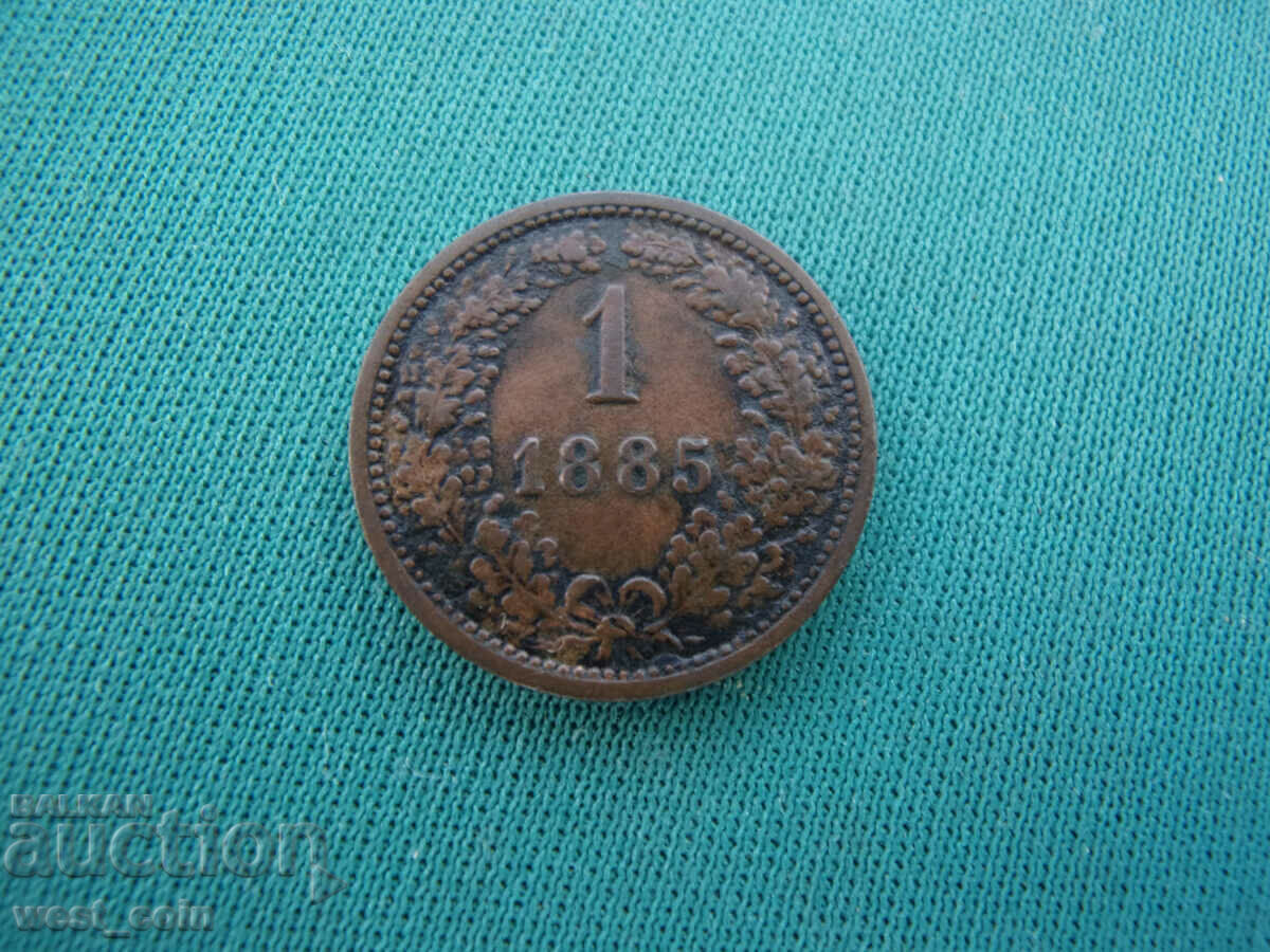 Austria 1 Kreuzer 1885