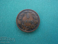 Austria 1 Kreuzer 1885