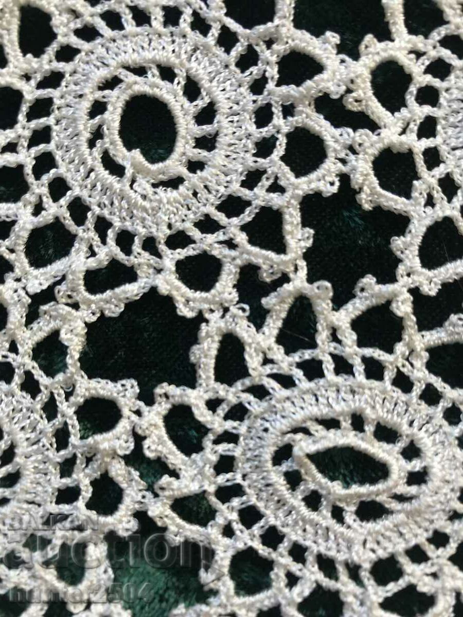 Cover - 60/60 cm, rhombus, knitted with price 19.95 BGN | € 10.20