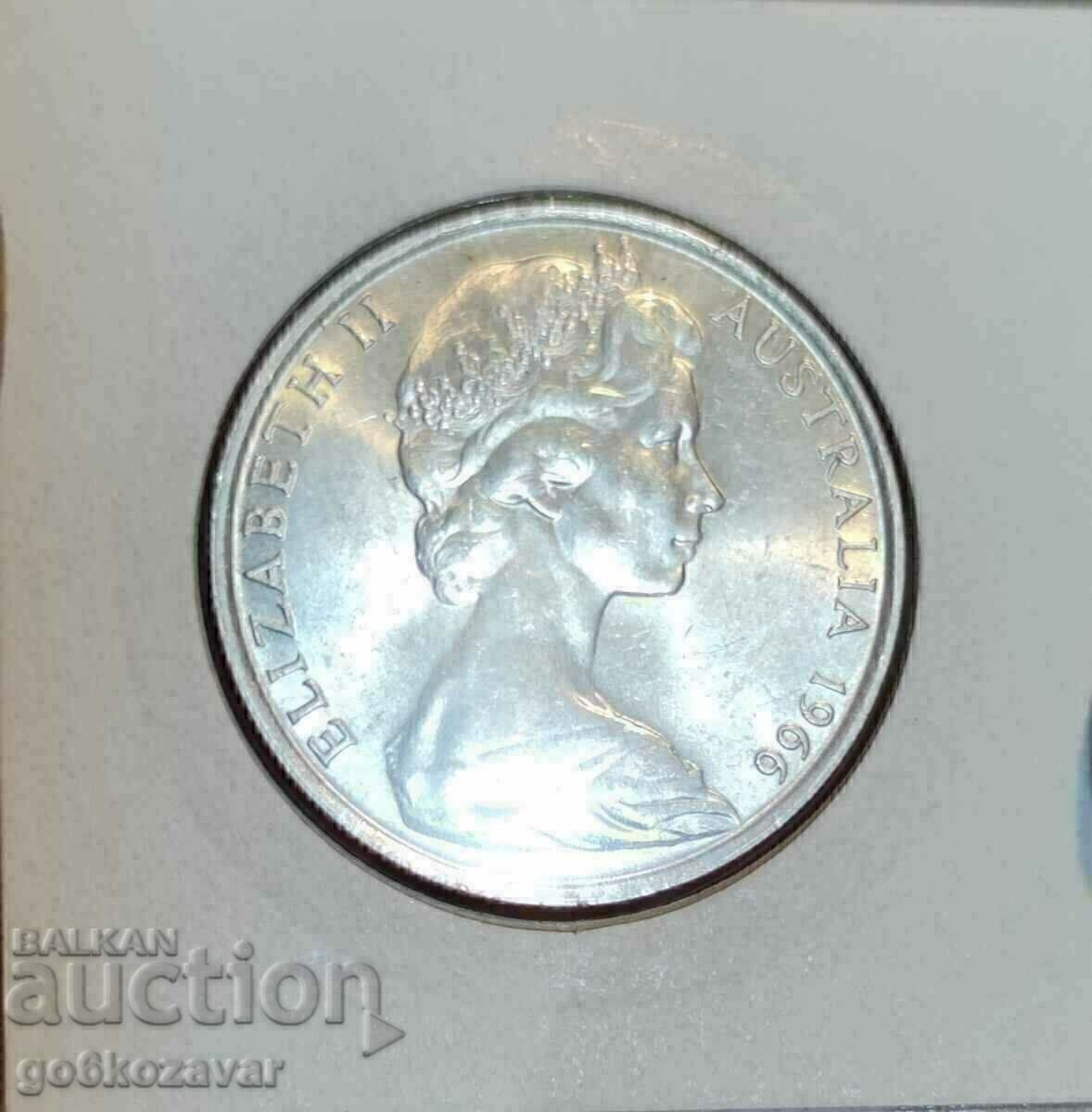 Australia 50 de cenți 1966 Argint! cu preț € 37.00 | 72.37 BGN