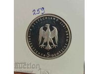 Germany 5 stamps 1977 Silver-Jubilee, UNC