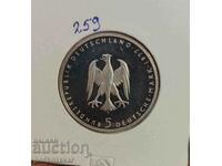 Германия 5 марки 1977г Сребро-Юбилейни,UNC