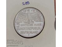 Germania 5 timbre 1975 Jubileu de argint