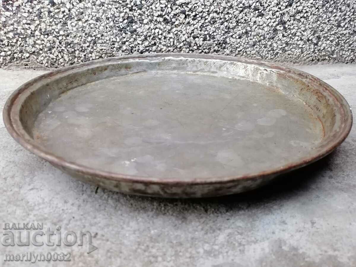 Auction Banitsa tray, baker, tray, blue, copper pot Auction Banitsa tray, baker, tray, blue, copper pot