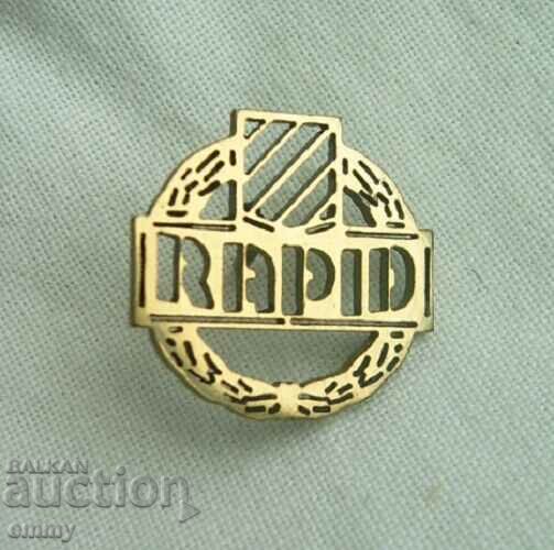 Ποδοσφαιρικό σήμα FC Rapid Wien με τιμή 7.00 BGN | € 3.58 Ποδοσφαιρικό σήμα FC Rapid Wien με τιμή 7.00 BGN | € 3.58