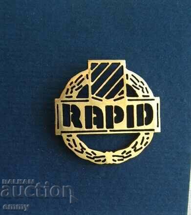 Football badge FC Rapid Wien