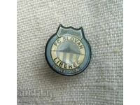 Football badge - 50 years of FC Slovan Liberec, Czech Republic