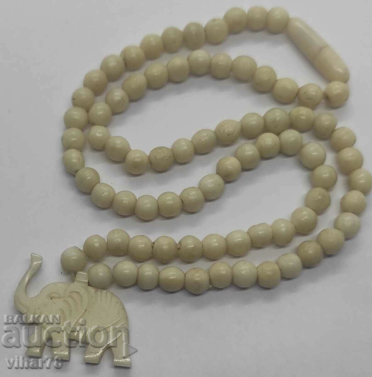 Παλιό κολιέ από κόκαλο καμήλας - 5