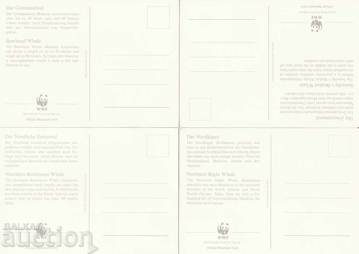 WWF Map maximum KM Faroe Islands 1990 Whales with price 4.99 BGN | € 2.55 WWF Map maximum KM Faroe Islands 1990 Whales with price 4.99 BGN | € 2.55