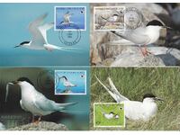 Χάρτης WWF μέγιστο KM Benin 1989 Birds