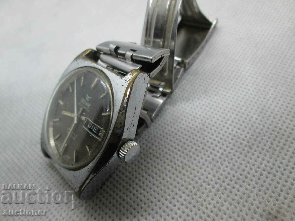 Auction AUTOMATIC WRISTWATCH PRECIMAX-25 INCABLOC STONE Auction AUTOMATIC WRISTWATCH PRECIMAX-25 INCABLOC STONE