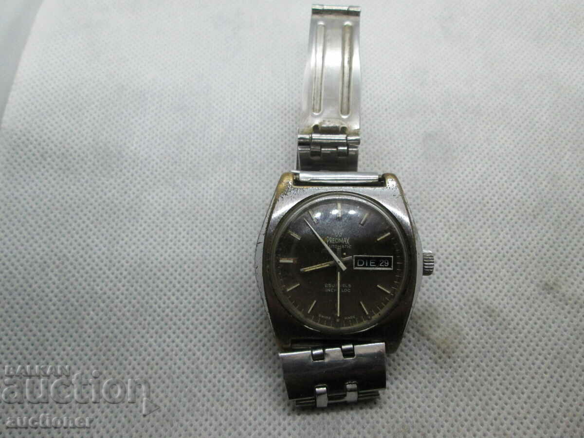 AUTOMATIC WRISTWATCH PRECIMAX-25 INCABLOC STONE - 7 AUTOMATIC WRISTWATCH PRECIMAX-25 INCABLOC STONE - 7