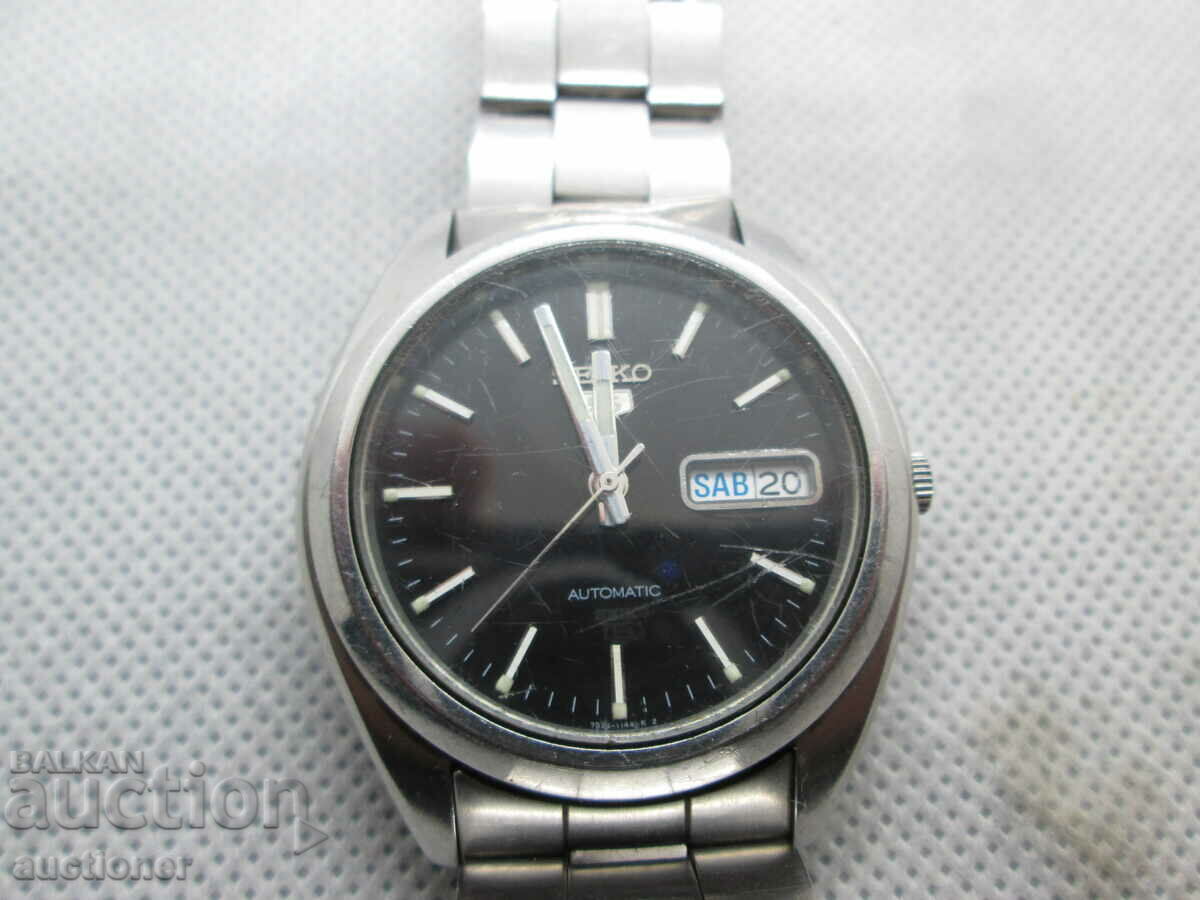 SEIKO AUTOMATIC WRIST WATCH5 - 7 SEIKO AUTOMATIC WRIST WATCH5 - 7