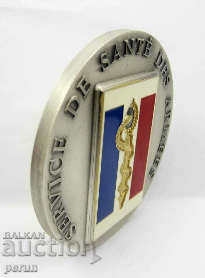 Military Award Medal-French Army-Military Medical Service - 5 Military Award Medal-French Army-Military Medical Service - 5