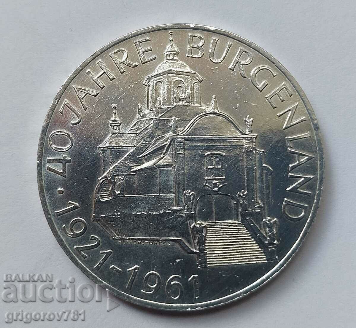 Ασημένιο 25 σελίνια Αυστρία 1961 - Ασημένιο νόμισμα #14