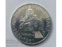 25 Shillings Silver Austria 1961 - Silver Coin #14