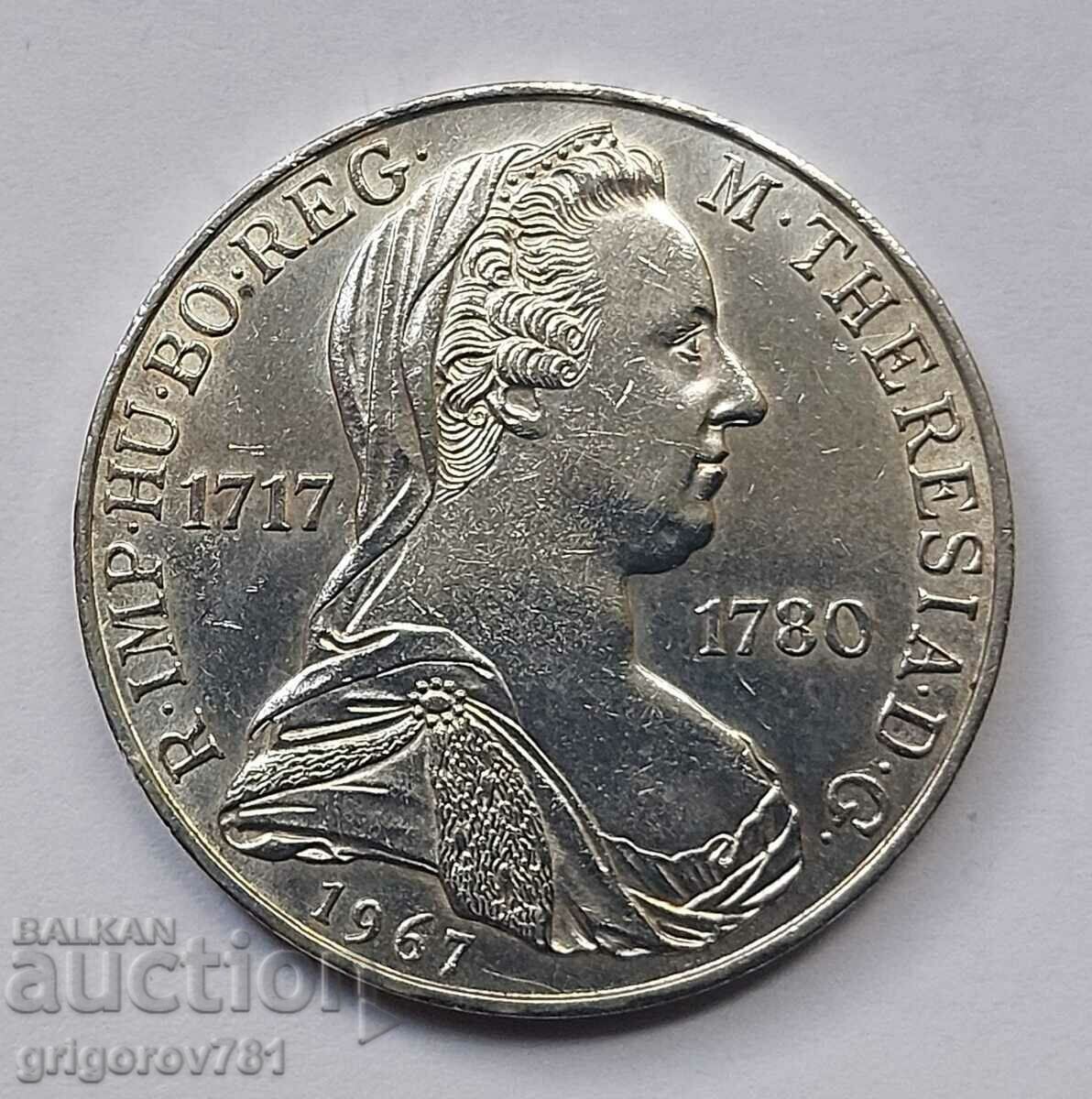 25 Shillings Silver Austria 1967 - Silver Coin #18