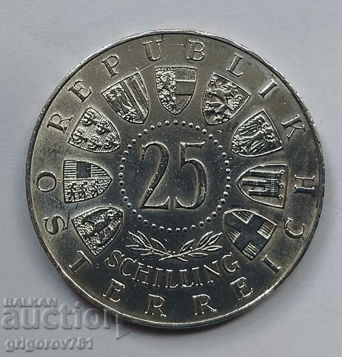 25 шилинга сребро Австрия 1962 - сребърна монета #21 с цена € 15.34 | 30.00 лв.