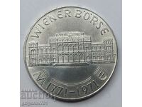 25 Shillings Silver Austria 1971 - Silver Coin #35
