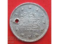 2 kurrus Ottoman Empire - silver 1293/11 (1885)