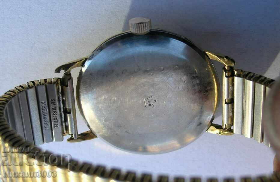 SWISS GOLD-PLATED MEN'S EXQUISIT MANUAL MECHANICAL WATCH - 5 SWISS GOLD-PLATED MEN'S EXQUISIT MANUAL MECHANICAL WATCH - 5