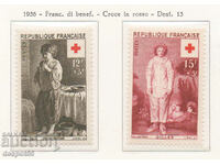 1956. Франция. Червен кръст.