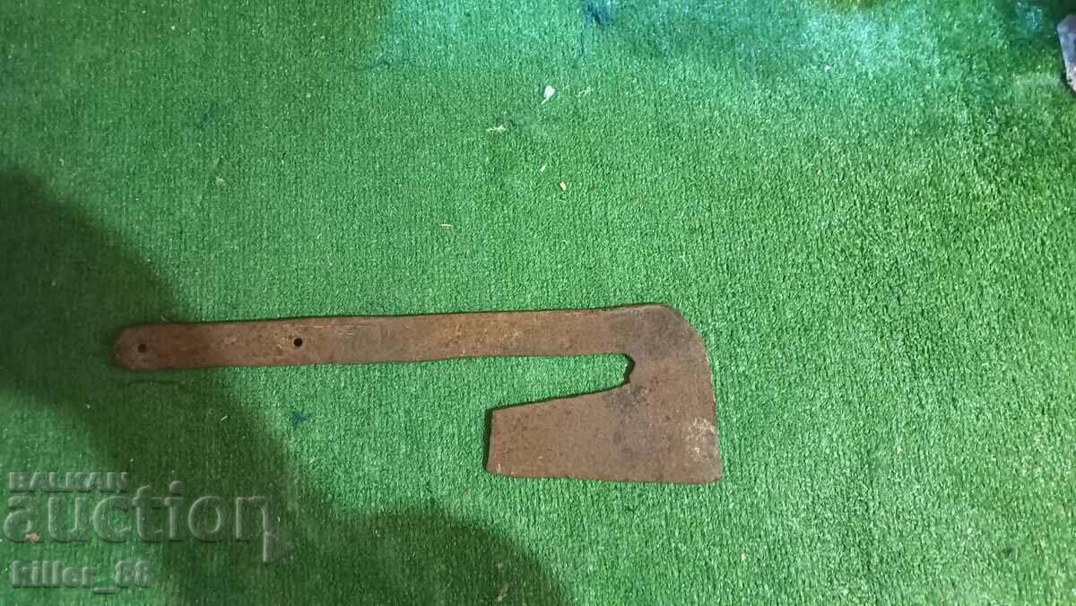 Old forged ax with price 50.00 BGN | € 25.56 Old forged ax with price 50.00 BGN | € 25.56
