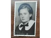 Old photo Kingdom of Bulgaria - Girl, 4th ward, Girls' High School