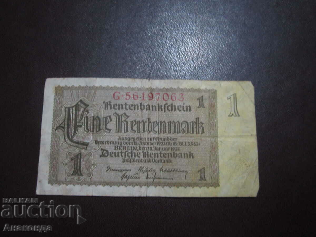 1937 year 1 stamp - Germany