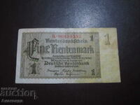 1937 год 1 марка - Германия