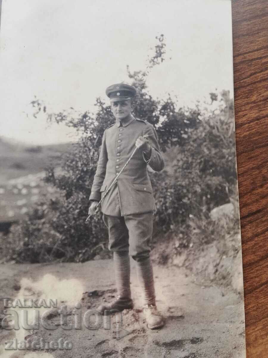 Стара снимка Царство България - Немски войник с цена 4.00 лв. | € 2.05 Стара снимка Царство България - Немски войник с цена 4.00 лв. | € 2.05