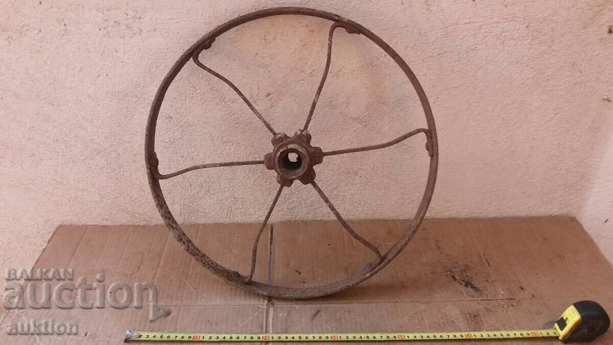 SOLID METAL WHEEL OF PHAETON, WAGON, BICYCLE with price 23.99 BGN | € 12.27 SOLID METAL WHEEL OF PHAETON, WAGON, BICYCLE with price 23.99 BGN | € 12.27