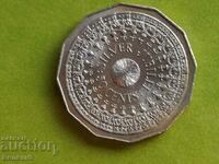 50 цента 1977 Австралия "Сребърен юбилей" BU