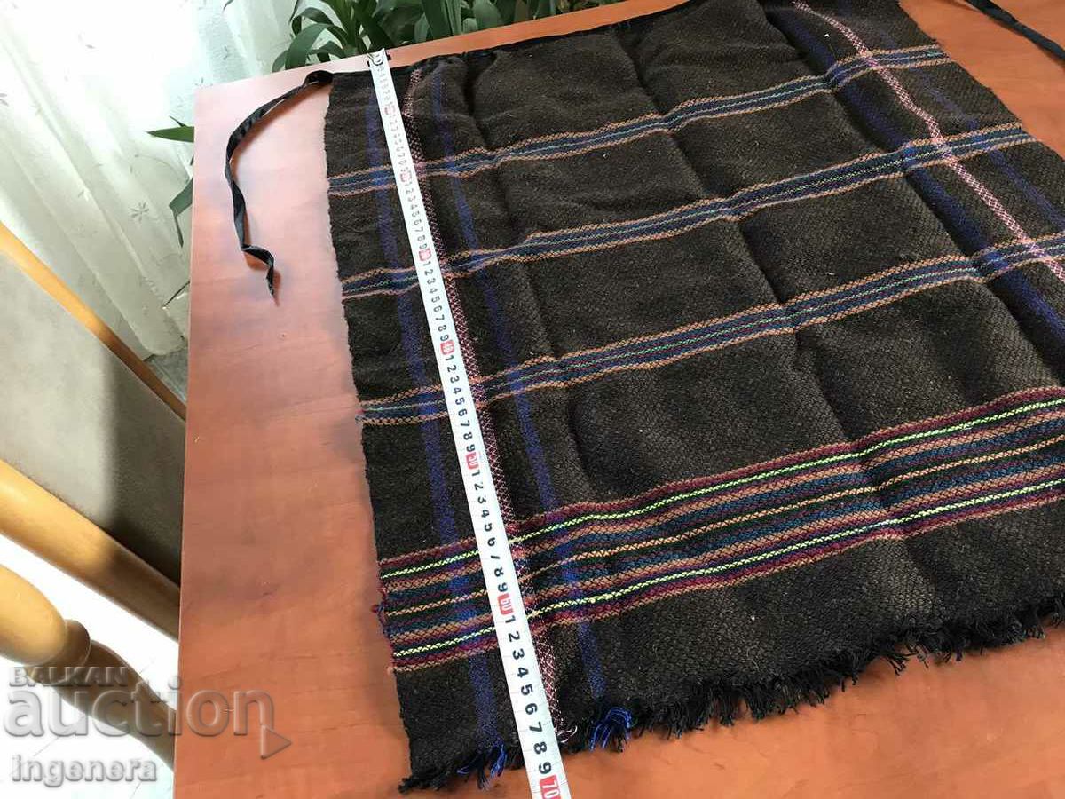 Auction APRON WOOL AND COTTON WOVEN ANTIQUE ETHNIC NEW Auction APRON WOOL AND COTTON WOVEN ANTIQUE ETHNIC NEW