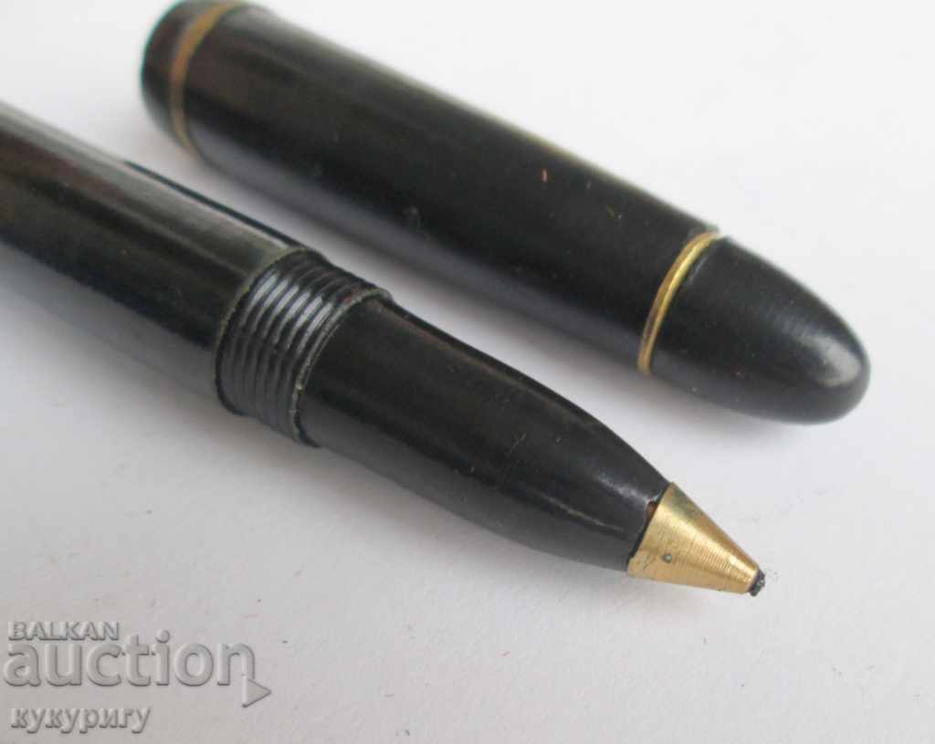 Old Bulgarian collector's bakelite Papyrus pen with price € 8.00 | 15.65 BGN