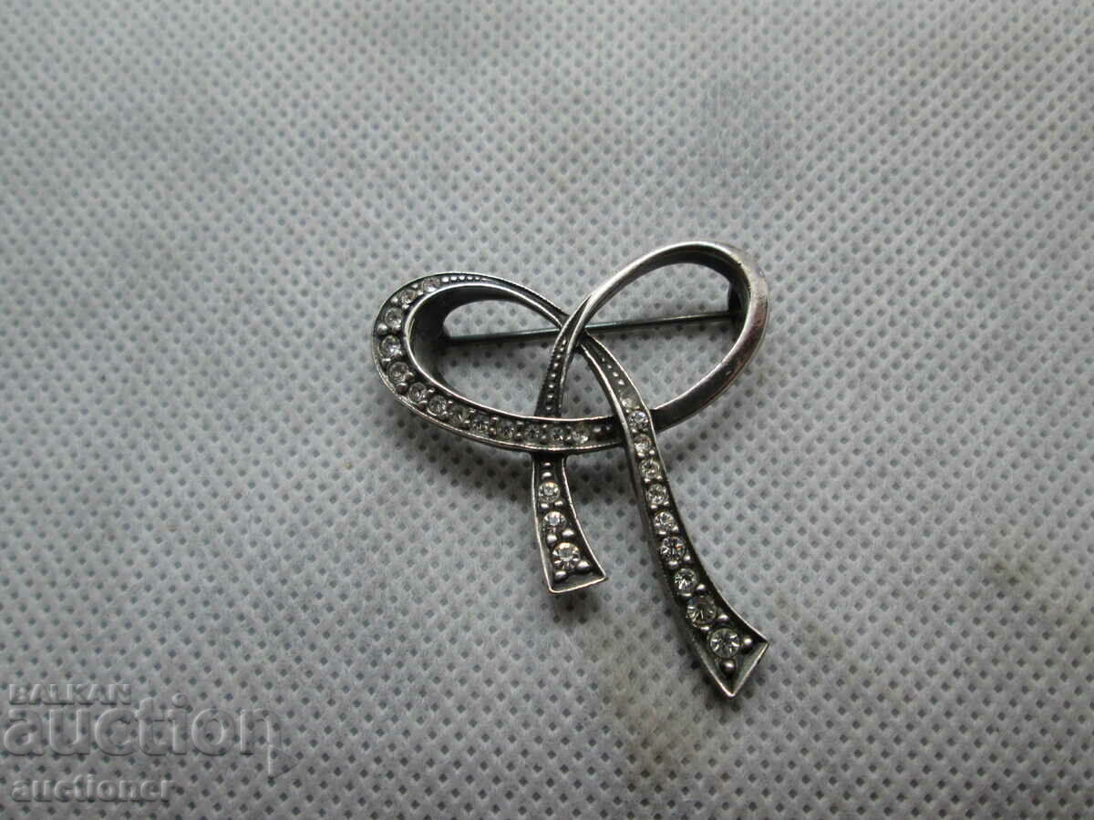 Livrarea BROȘĂ DE MARCAZIT ARGINTIU ANTICH