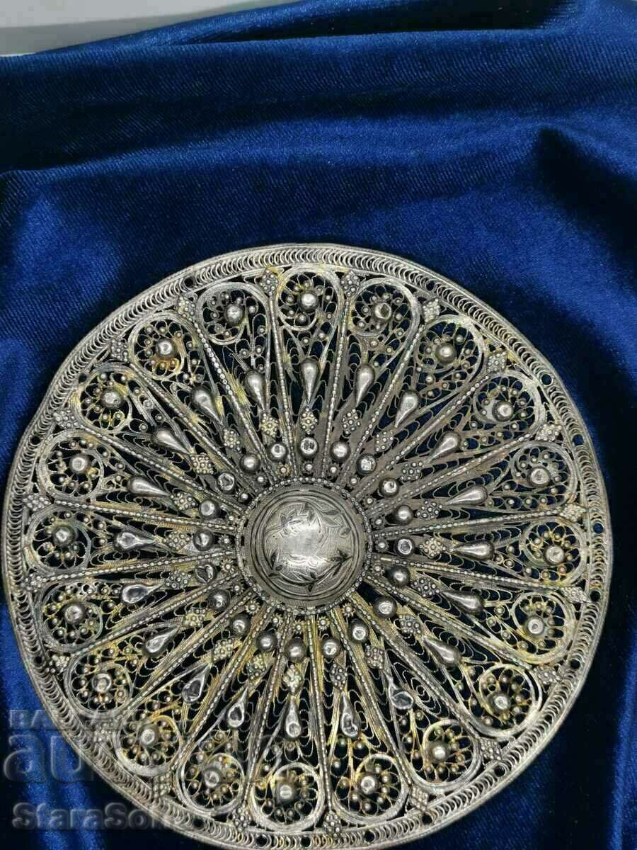 RENAISSANCE SILVER RING, JEWELRY, FILIGREE. - 7 RENAISSANCE SILVER RING, JEWELRY, FILIGREE. - 7