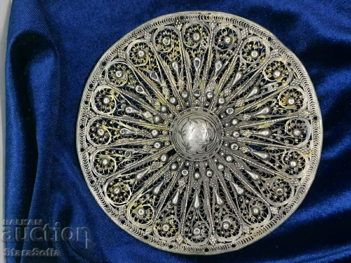 RENAISSANCE SILVER RING, JEWELRY, FILIGREE. RENAISSANCE SILVER RING, JEWELRY, FILIGREE.