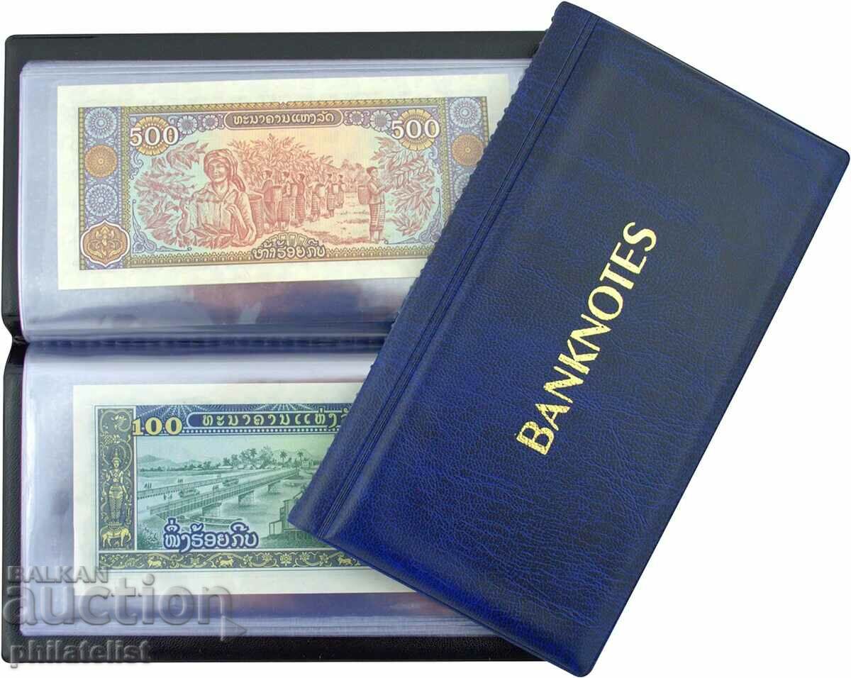 Schultz banknote album pocket for 20 banknotes